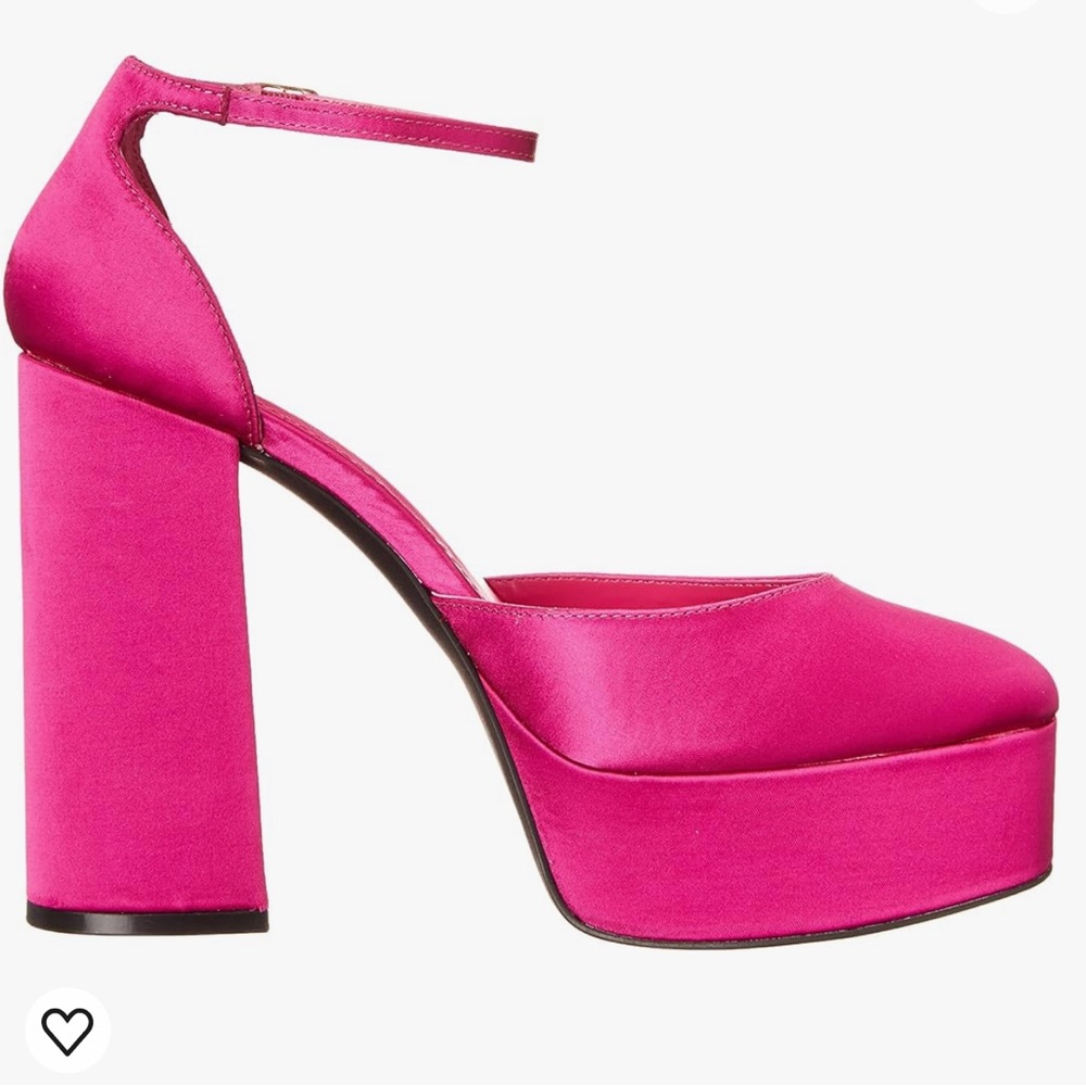 Madden girl magenta platform heels Barbie
